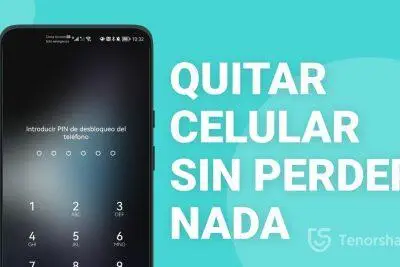 Pantalla bloqueada del teléfono inteligente que muestra la entrada del PIN, con el texto 