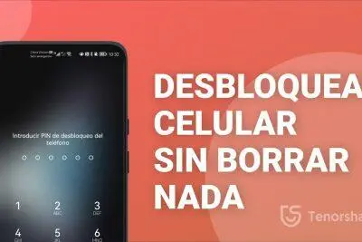 La pantalla del smartphone muestra el PIN para desbloquear, con el texto en español